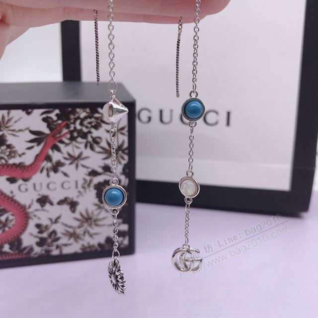 GUCCi飾品 古馳時尚女士雙G花朵純銀耳環 Gucci耳釘耳飾   zgbq1006